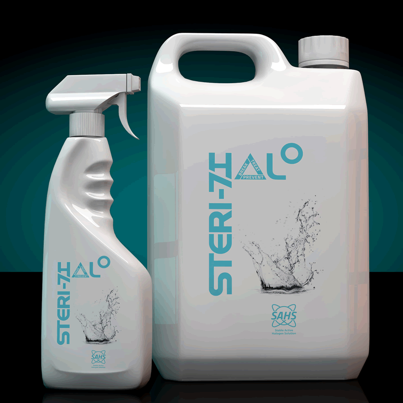 STERI-7 HALO 4000 High Level Disinfectant Concentrate - Food Safe